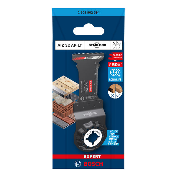 BOSCH EXPERT MultiMax AIZ 32 APILT Tauchsägeblatt für Multifunktionswerkzeuge BOSCH EXPERT MultiMax AIZ 32 APILT Tauchsägeblatt für Multifunktionswerkzeuge