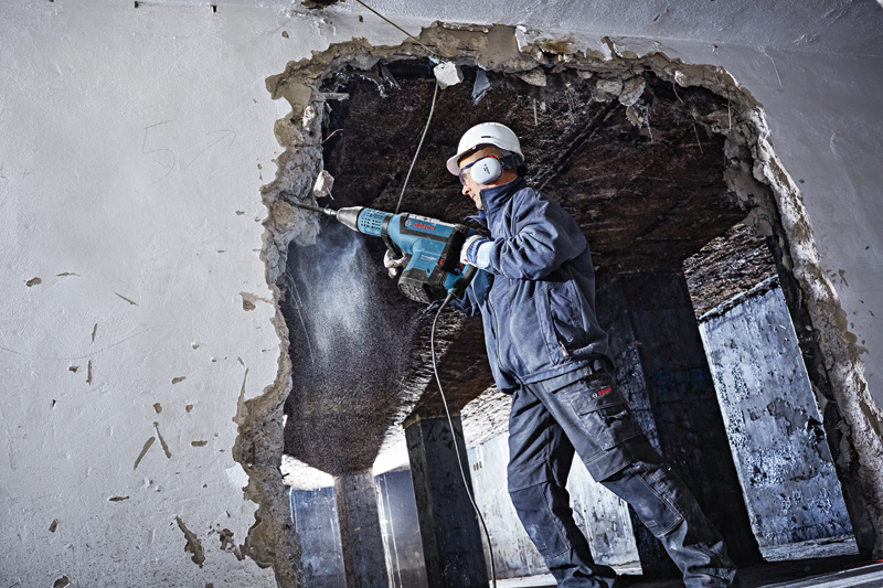 BOSCH Bohrhammer GBH 12-52 DV mit SDS-max