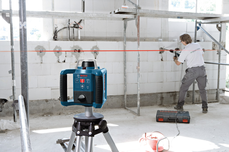 BOSCH Rotationslaser GRL 300 HV, mit RC 1, WM 4, LR 1, BT 300 HD und GR 240 BOSCH Rotationslaser GRL 300 HV, mit RC 1, WM 4, LR 1, BT 300 HD und GR 240