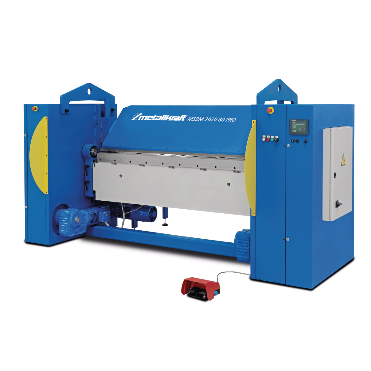 Metallkraft Motorische Schwenkbiegemaschine in sehr schwerer Ausführung MSBM 5020-20 PRO