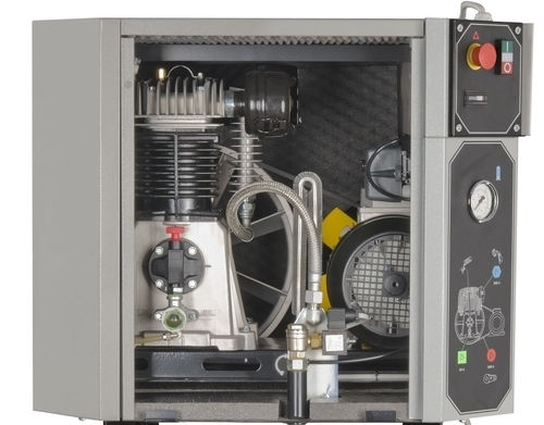 AIRCRAFT Stationärer Kolbenkompressor mit Schalldämmgehäuse AIRPROFI 1003/10 Silent