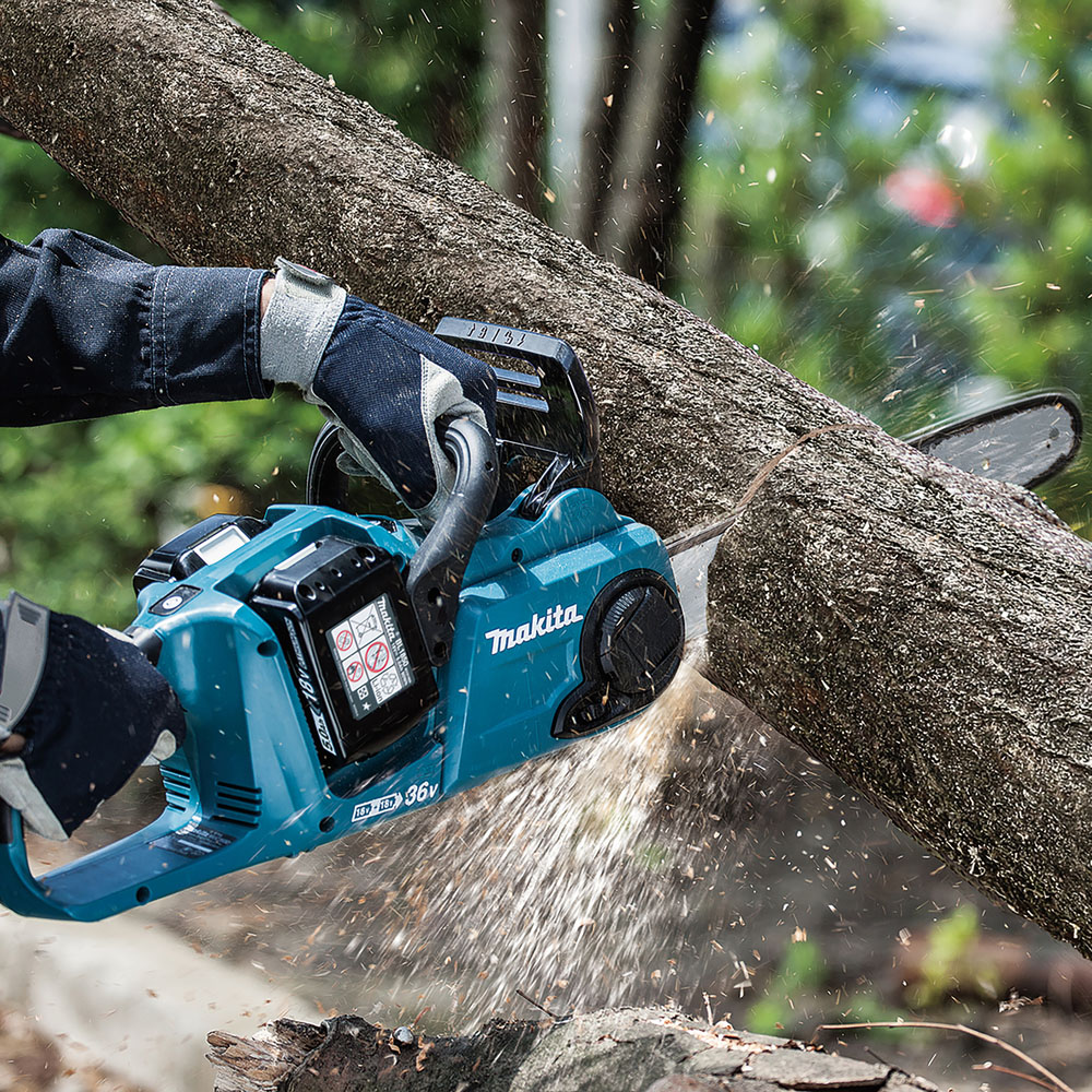 MAKITA Akku-Kettensäge 2x18V (ohne Ladegerät und Akkus) MAKITA Akku-Kettensäge 2x18V (ohne Ladegerät und Akkus)