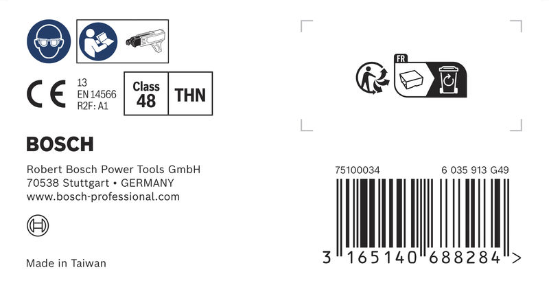 BOSCH PRO CS 3.9 Schnellbauschraube Grobgewinde mit Band, 30 THN