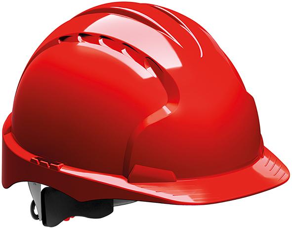 JSP Schutzhelm EVO3, Drehverschluß, EN 397, rot JSP Schutzhelm EVO3, Drehverschluß, EN 397, rot