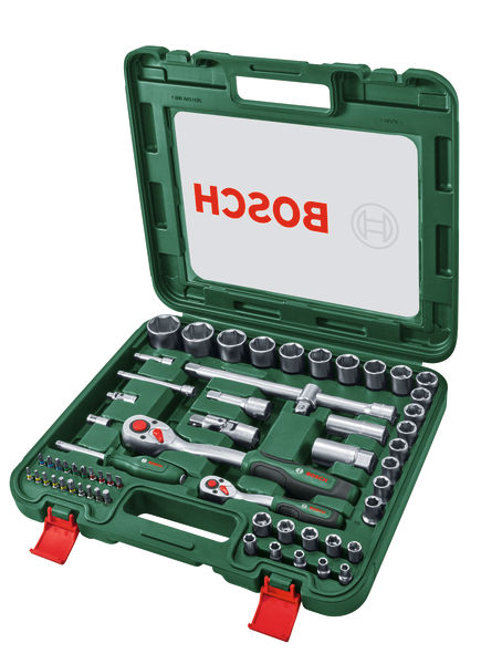 BOSCH Handwerkzeuge 1/4"- + 1/2"-Ratschen-Set 60-teilig BOSCH Handwerkzeuge 1/4"- + 1/2"-Ratschen-Set 60-teilig