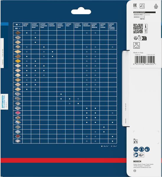 BOSCH EXPERT Aluminium Kreissägeblatt, 210x30 mm, Z66 BOSCH EXPERT Aluminium Kreissägeblatt, 210x30 mm, Z66