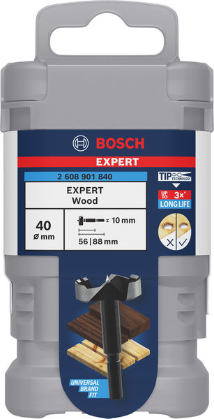BOSCH EXPERT Wood Forstnerbohrer, 40 mm BOSCH EXPERT Wood Forstnerbohrer, 40 mm