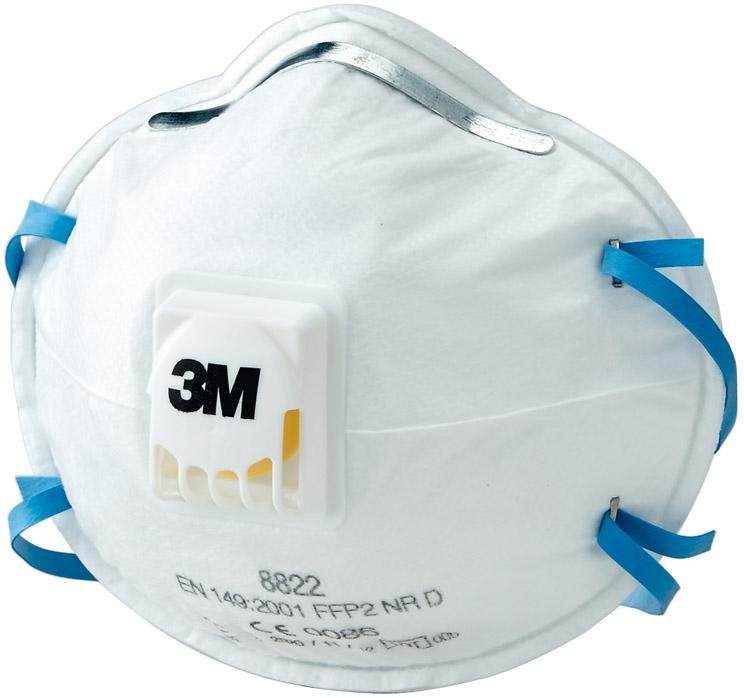 3M Atemschutzmaske 8822, FFP2 NR D 3M