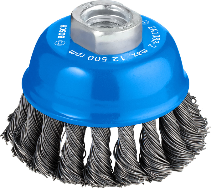 BOSCH PRO Metal heavy Topfbürste, 75 x 0,5 mm, Gewinde BOSCH PRO Metal heavy Topfbürste, 75 x 0,5 mm, Gewinde