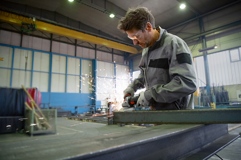 BOSCH Winkelschleifer GWS 17-125 SB in Kartonschachtel