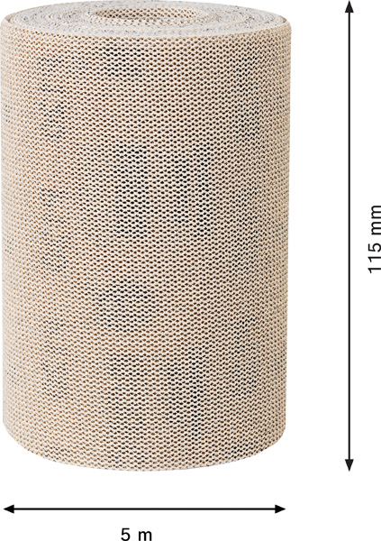 BOSCH EXPERT M480 Schleifnetzrolle, 115x5000mm, K120 BOSCH EXPERT M480 Schleifnetzrolle, 115x5000mm, K120
