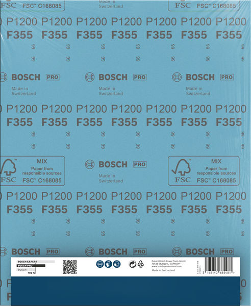 BOSCH PRO C355 Schleifrolle, 230 x 280 mm, 1200