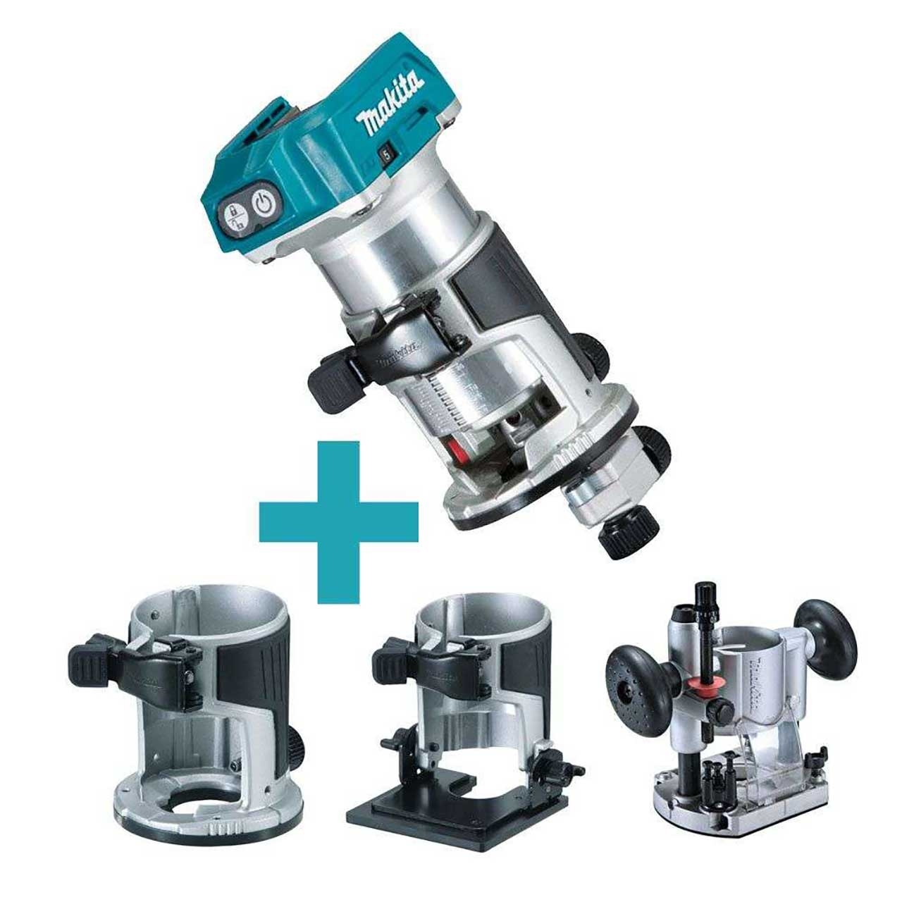 MAKITA Akku-Multifunktionsfräse DRT50ZJX2 MAKITA Akku-Multifunktionsfräse DRT50ZJX2
