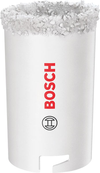 BOSCH Brick and Soft Tile Lochsäge mit Aufsteckhalter, 43 x 60 mm BOSCH Brick and Soft Tile Lochsäge mit Aufsteckhalter, 43 x 60 mm