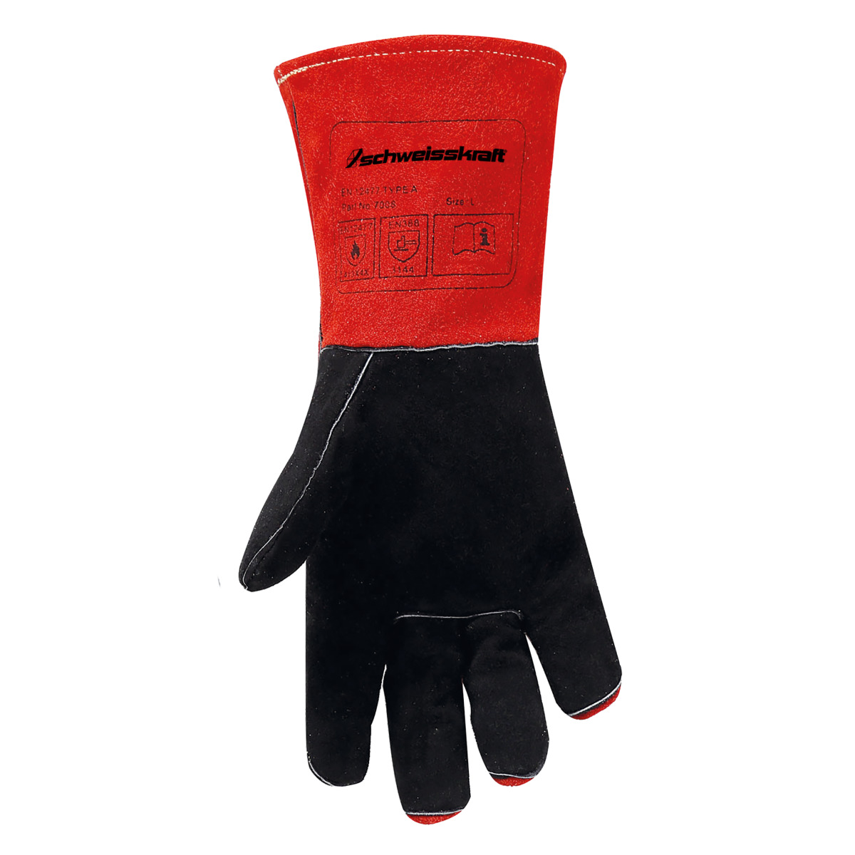 STÜRMER Schweißerhandschuh Schweisskraft Basic Gr. XL