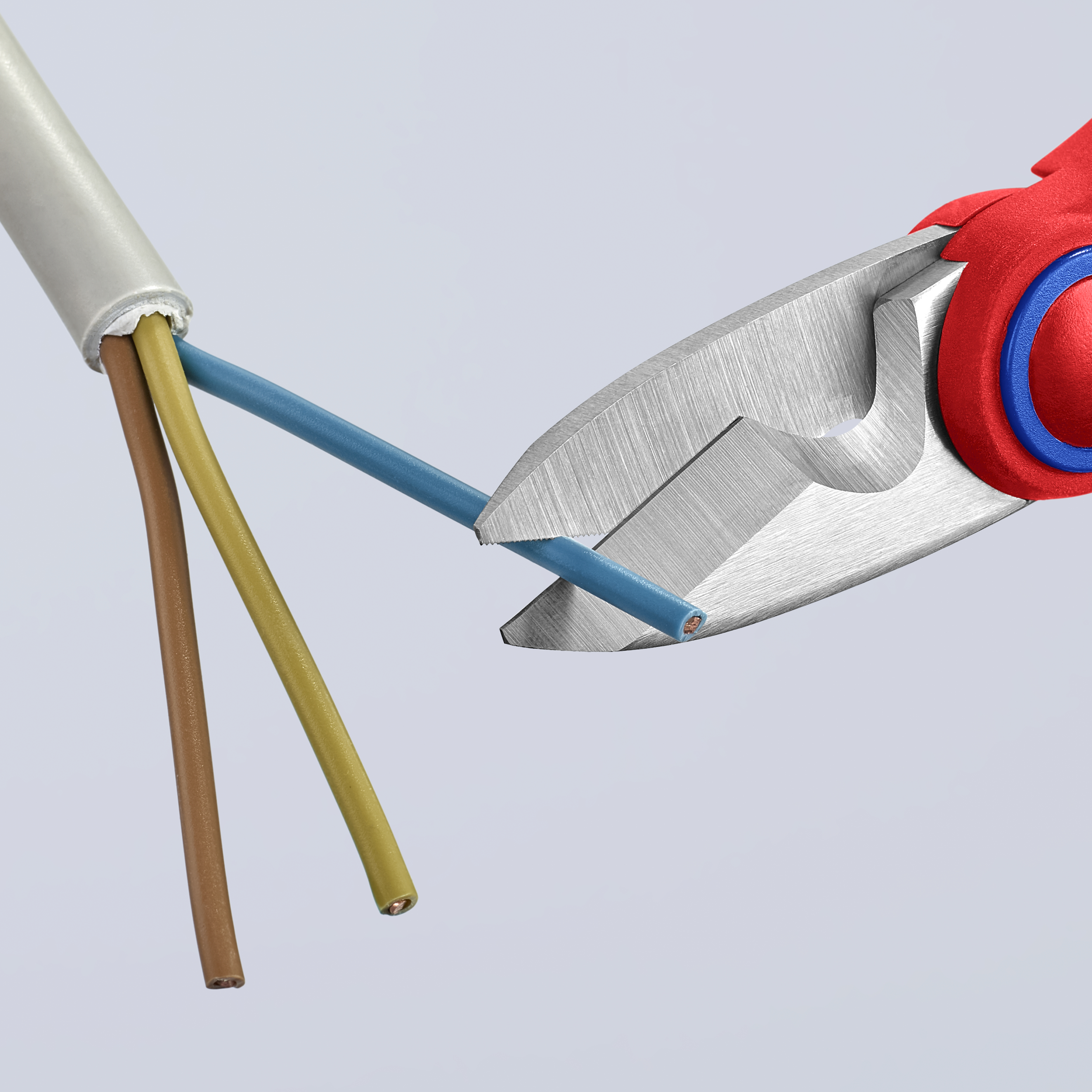 KNIPEX KNIPEX 95 05 10 SB Elektrikerscheren 190 mm mit Mehrkomponenten-Hüllen, glasfaserverstärkt poliert KNIPEX KNIPEX 95 05 10 SB Elektrikerscheren 190 mm mit Mehrkomponenten-Hüllen, glasfaserverstärkt poliert