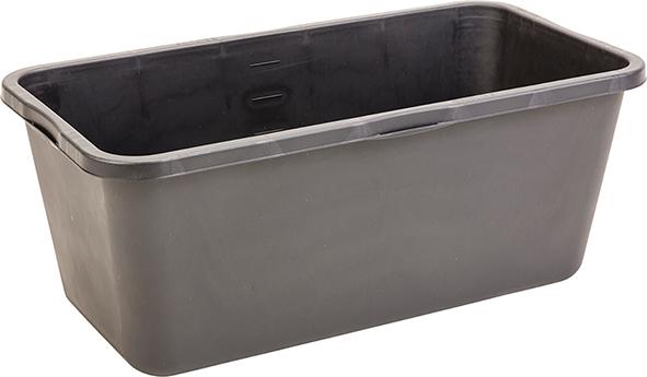 Mörtelkasten 65l eckig Liter-Skala, schwarz Mörtelkasten 65l eckig Liter-Skala, schwarz