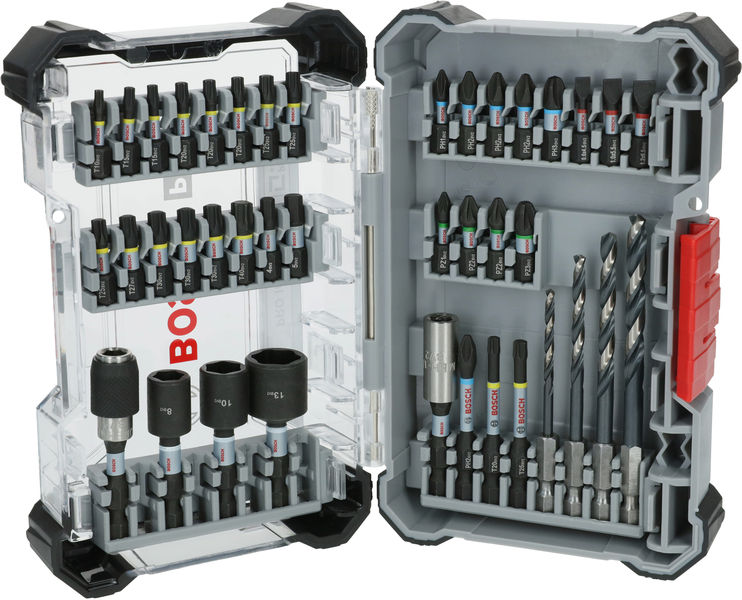 BOSCH PRO Impact Schrauberbits und Metallbohrer Set, 40-tlg.