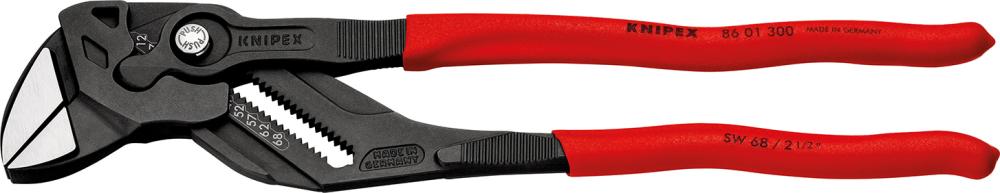 KNIPEX Zangenschlüssel mit Kunststoff-Griffen 300mm schwarz