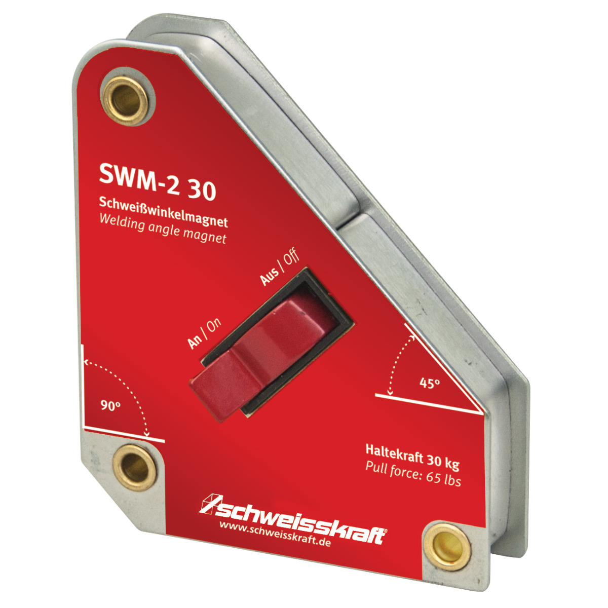 STÜRMER Schaltbarer Schweißwinkelmagnet Schweisskraft SWM-2 30