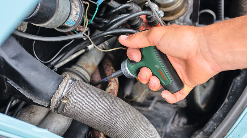 BOSCH Handwerkzeuge Bit-Ratschenschraubendreher-Set T-Griff