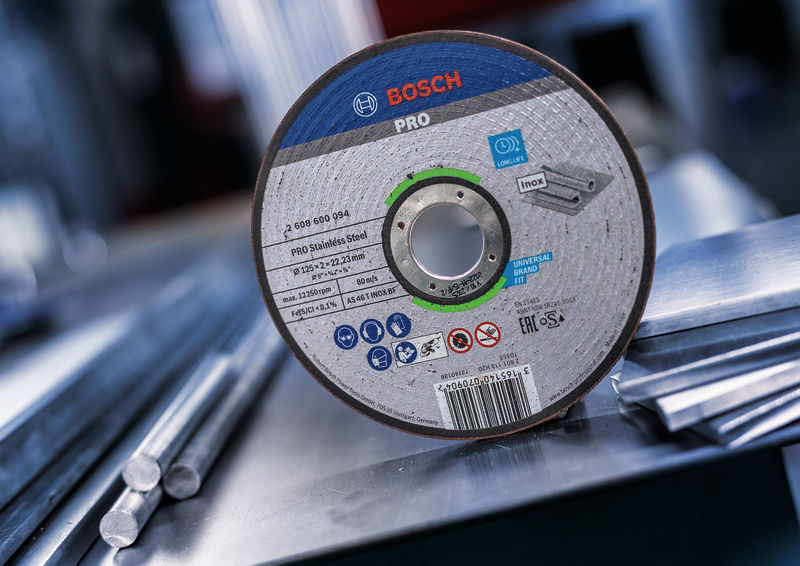 BOSCH PRO Stainless Steel Trennscheibe, 125 x 2 x 22,23 mm BOSCH PRO Stainless Steel Trennscheibe, 125 x 2 x 22,23 mm