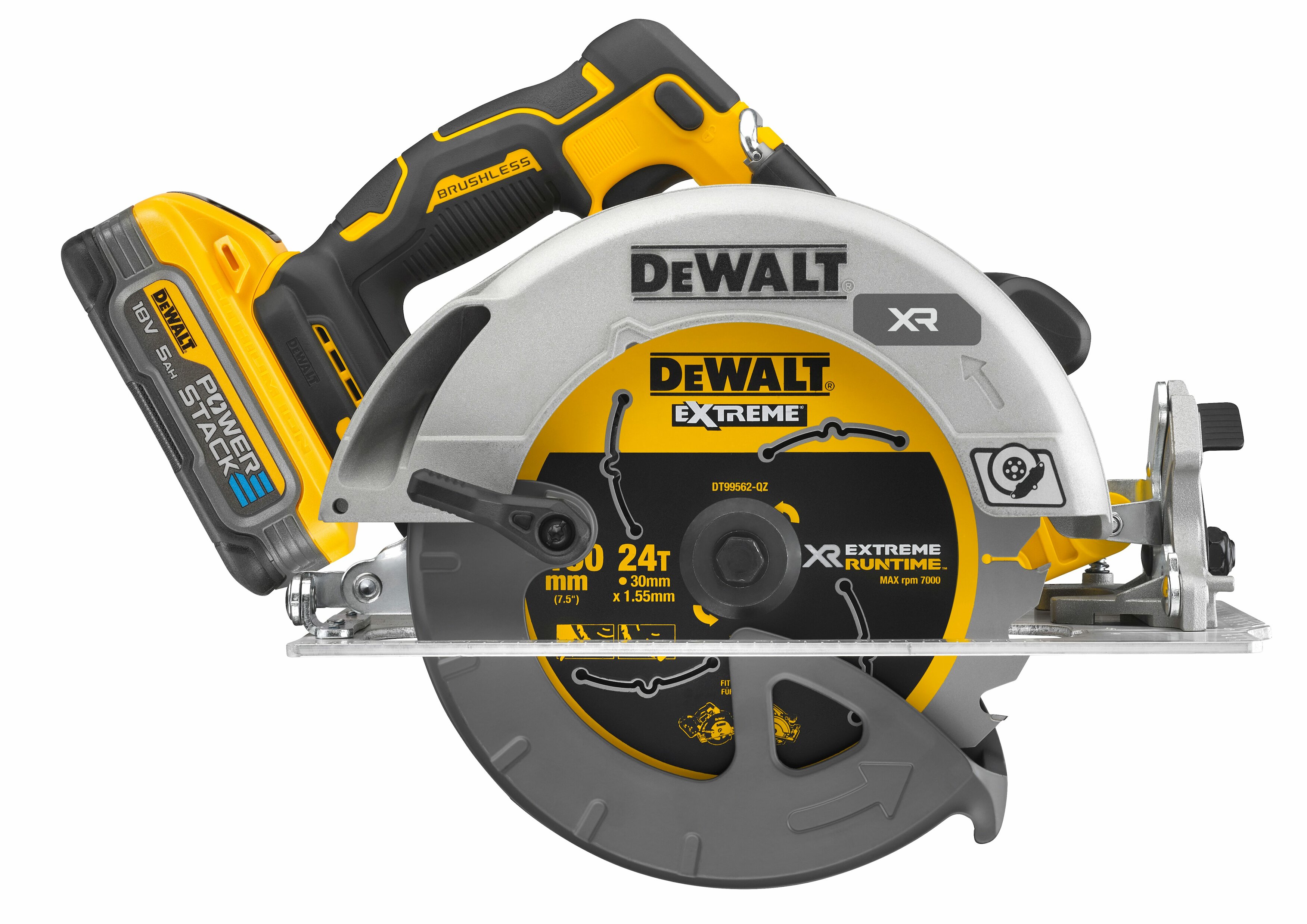 DEWALT Akku-Handkreisäge 18V/5Ah DCS573H2T-QW DEWALT Akku-Handkreisäge 18V/5Ah DCS573H2T-QW