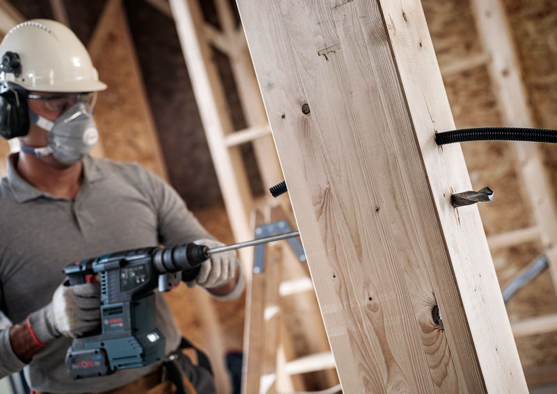 BOSCH PRO Wood HSS Installationsbohrer, 26 x 100 x 600 mm, SDS plus BOSCH PRO Wood HSS Installationsbohrer, 26 x 100 x 600 mm, SDS plus