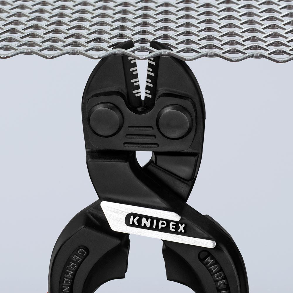 KNIPEX Kompakt-Bolzenschneider CoBolt S schwarz atramentiert 160 mm KNIPEX Kompakt-Bolzenschneider CoBolt S schwarz atramentiert 160 mm