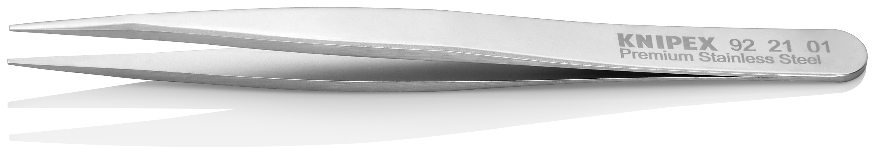 KNIPEX KNIPEX 92 21 01 Präzisionspinzette 120 mm Glatt