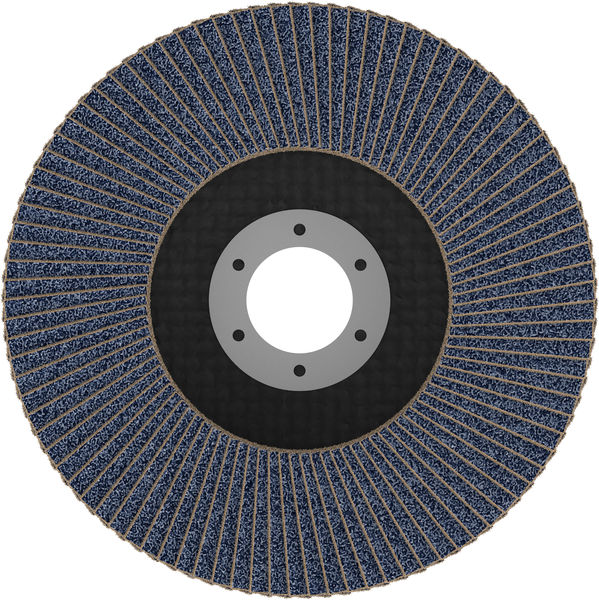 BOSCH PRO X571 Fächerschleifscheibe, gerade, 125 mm, K80 BOSCH PRO X571 Fächerschleifscheibe, gerade, 125 mm, K80