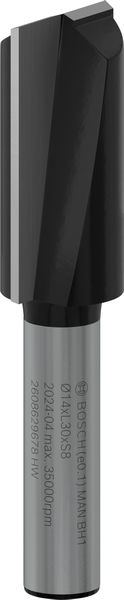 BOSCH PRO Nutfräser, zweischneidig, Ø 14 x L 30, Schaft 8 mm BOSCH PRO Nutfräser, zweischneidig, Ø 14 x L 30, Schaft 8 mm