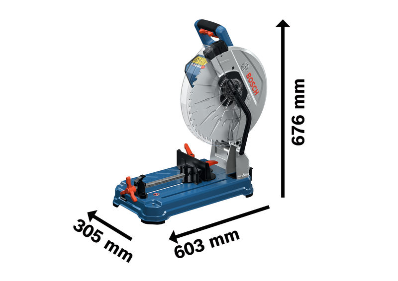 BOSCH Metalltrennsäge GCD 18V-355