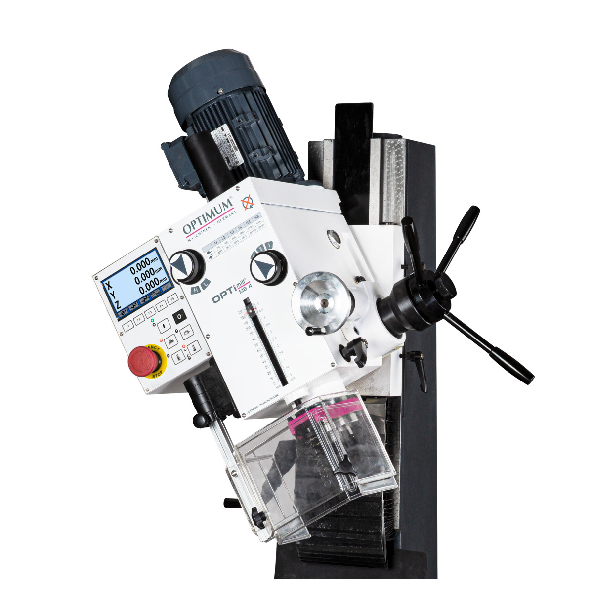 STÜRMER Präzisions-Bohr-Fräsmaschine Optimum OPTImill MB 4D