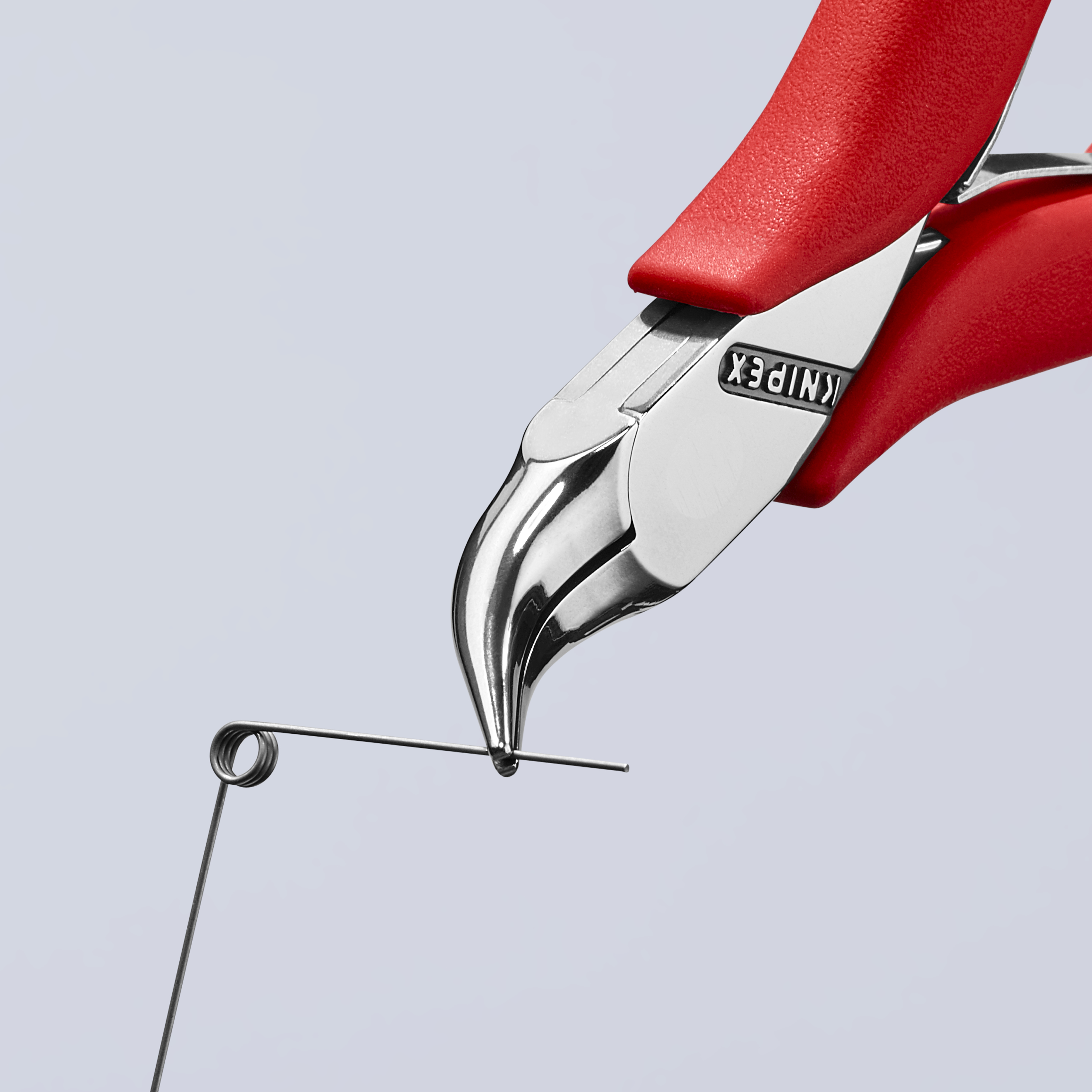 KNIPEX KNIPEX 35 41 115 Elektronik-Greifzange mit durchgestecktem Gelenk 115 mm tauchisoliert spiegelpoliert