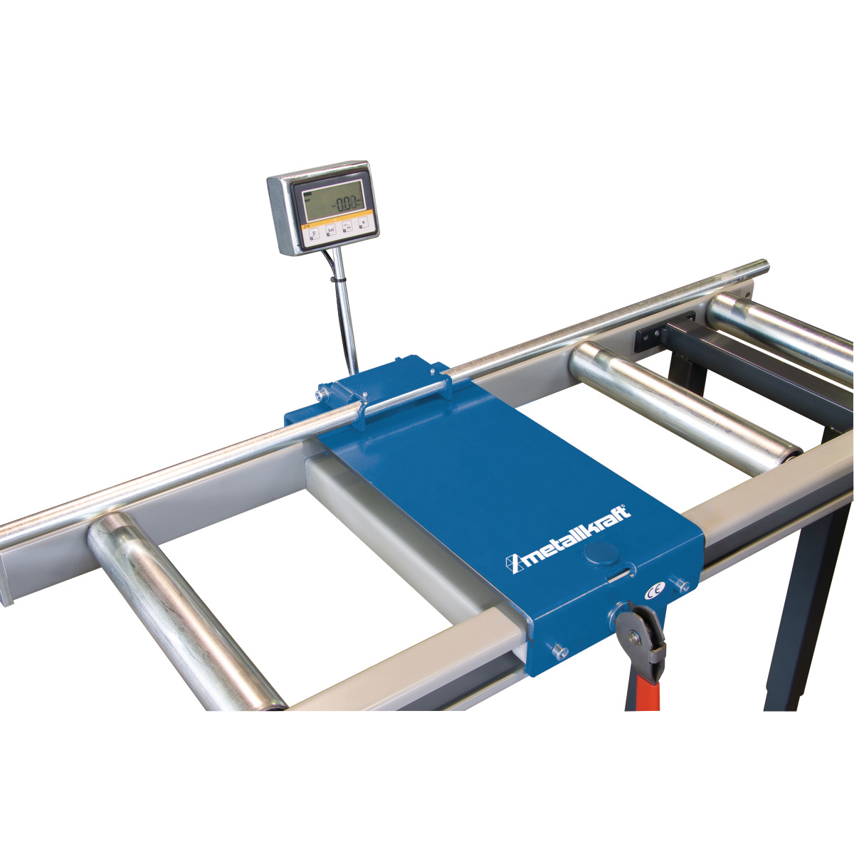 METALLKRAFT Rollen- und Messbahnsystem MRB LC-E 4 m