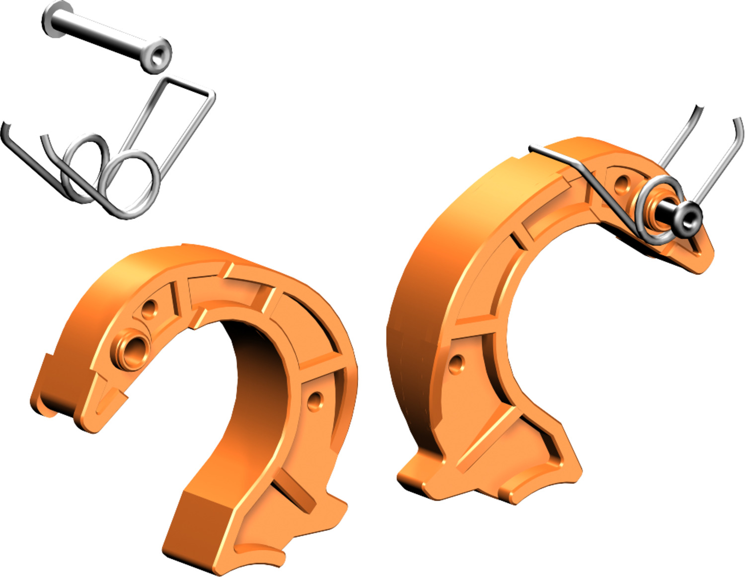 LAYHER Finger 42 mm Paar, orange