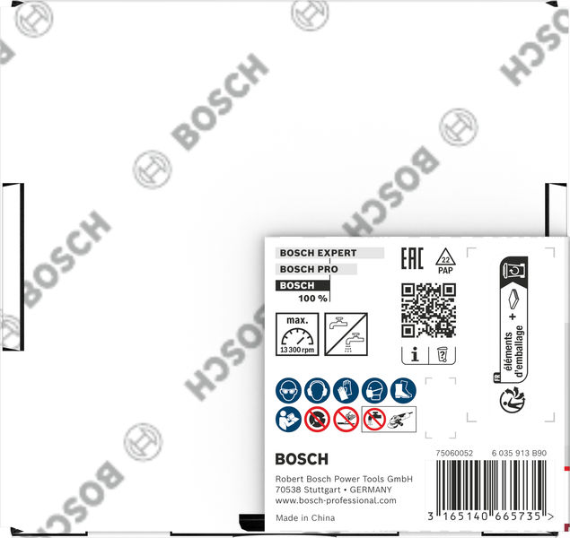 BOSCH Ceramic Trennscheibe, 115 x 7 mm, Bohrung 22,23 mm, 10-tlg. BOSCH Ceramic Trennscheibe, 115 x 7 mm, Bohrung 22,23 mm, 10-tlg.