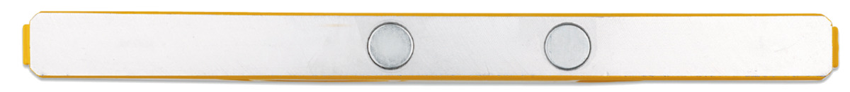 STABILA Magnet-Wasserwaage Type 81 S REM Torpedo mit Tasche, 25 cm, Alu-Gussprofil, Seltenerd-Magnetsystem, 1 Horizontal-/ 1 Vertikal-Libelle, Made in Germany