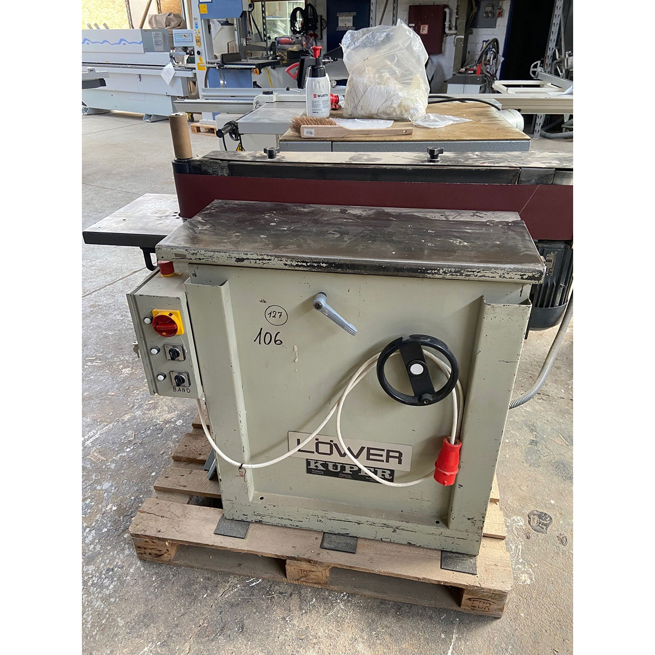 LÖWER Kantenschleifmaschine KSM1