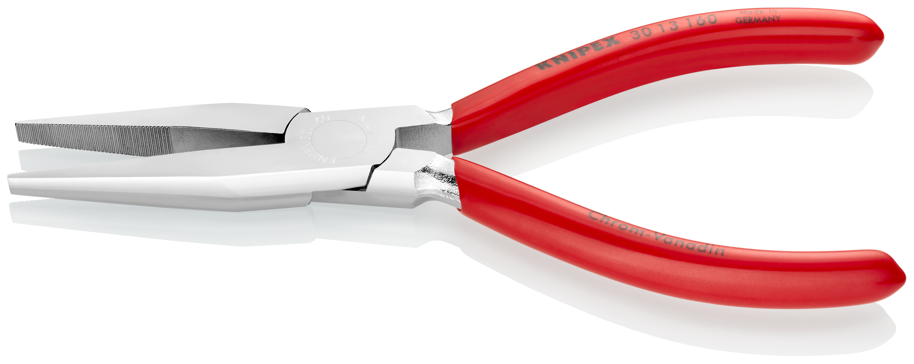 KNIPEX KNIPEX 30 13 160 Langbeckzange 160 mm verchromt mit Kunststoff überzogen