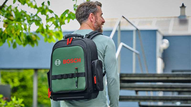 BOSCH Handwerkzeuge Werkzeugrucksack-Set 60-teilig BOSCH Handwerkzeuge Werkzeugrucksack-Set 60-teilig