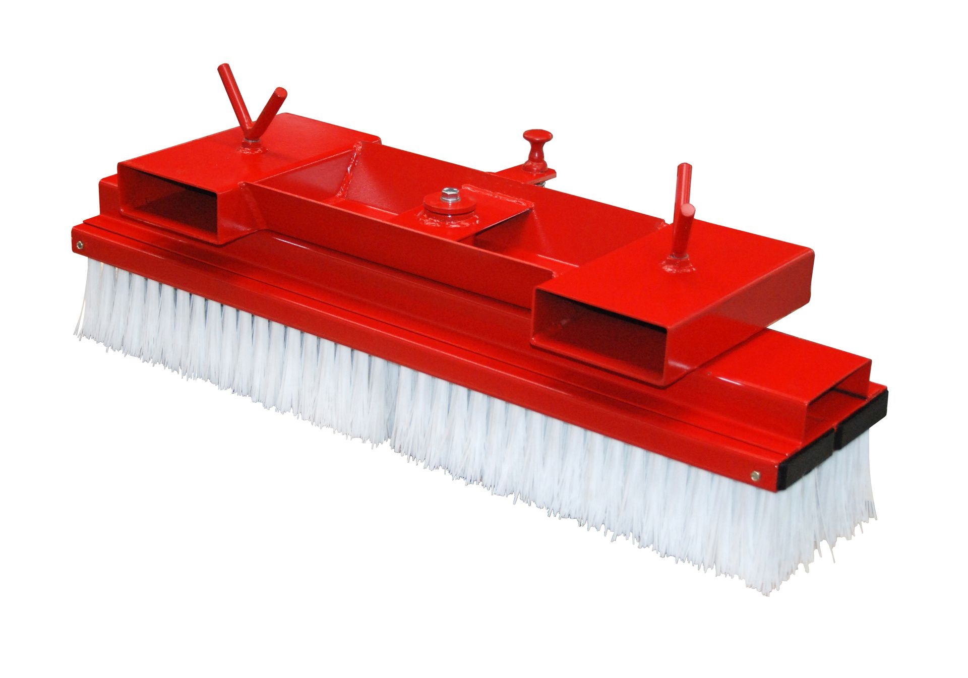 BAUER Gabelstapler-Kehrbesen SKB 100, lackiert, RAL 3000 Feuerrot BAUER Gabelstapler-Kehrbesen SKB 100, lackiert, RAL 3000 Feuerrot