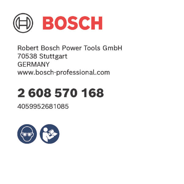 BOSCH EXPERT Compact Pressbacke, SV18 BOSCH EXPERT Compact Pressbacke, SV18