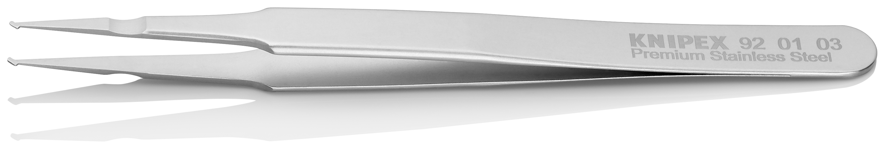 KNIPEX KNIPEX 92 01 03 SMD-Präzisionspinzette 120 mm Glatt KNIPEX KNIPEX 92 01 03 SMD-Präzisionspinzette 120 mm Glatt