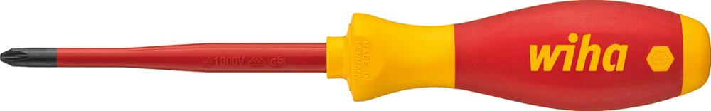 WIHA Schraubendreher SoftFinish® electric slimFix Phillips PH1 x 80 mm WIHA Schraubendreher SoftFinish® electric slimFix Phillips PH1 x 80 mm