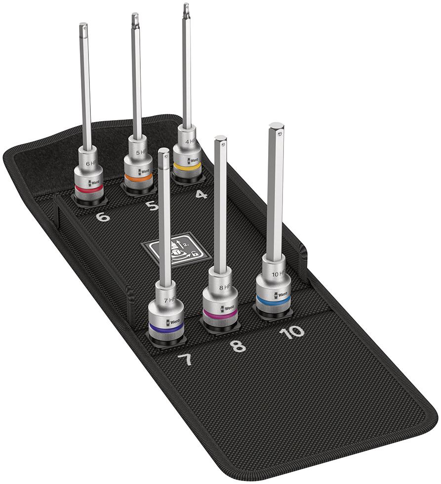 WERA 8740 C HF 2 Zyklop Bitnuss-Satz Innensechskant, mit Haltefunktion WERA 8740 C HF 2 Zyklop Bitnuss-Satz Innensechskant, mit Haltefunktion