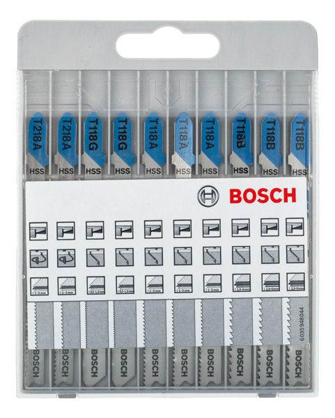 BOSCH 10-tlg. Stichsägeblatt-Set Basic for Metal BOSCH 10-tlg. Stichsägeblatt-Set Basic for Metal