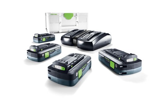 FESTOOL Energie-Set SYS 18V 4x4,0/TCL 6 DUO FESTOOL Energie-Set SYS 18V 4x4,0/TCL 6 DUO