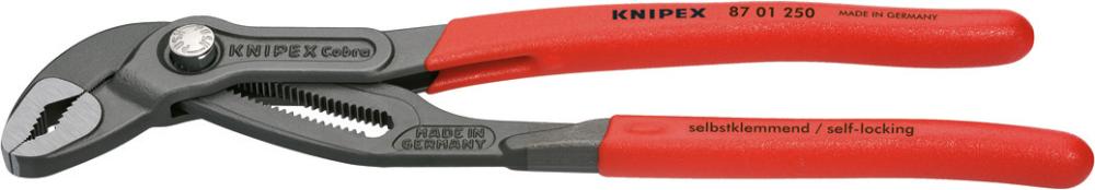 KNIPEX Hightech-Wasserpumpenzange Cobra grau atramentiert 250 mm KNIPEX Hightech-Wasserpumpenzange Cobra grau atramentiert 250 mm